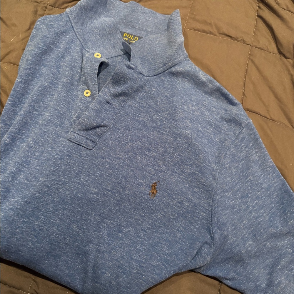 Polo by Ralph Lauren Men's Polo Shirt in Gray - Picture 4 of 4